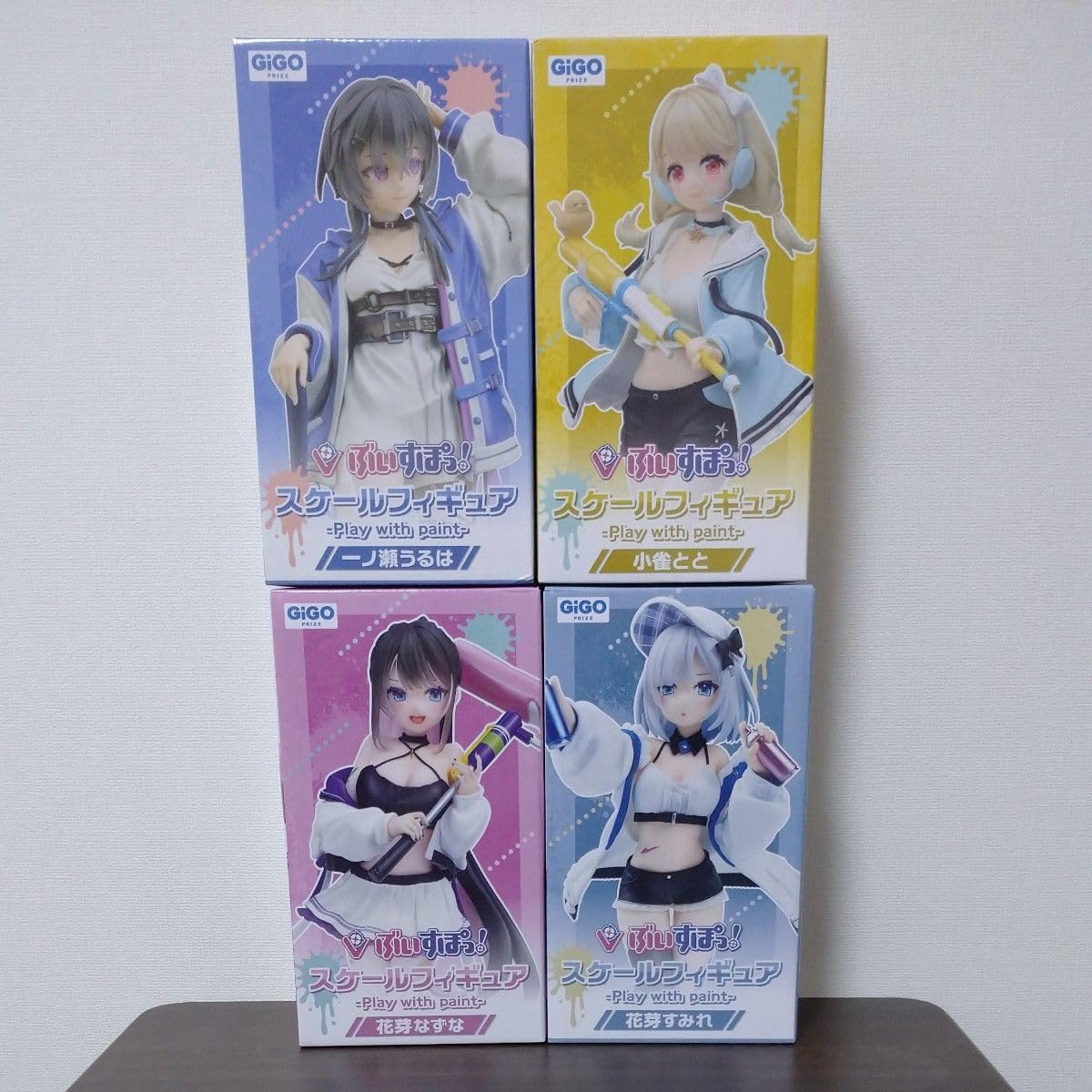 ぶいすぽっ！ スケールフィギュアGiGO限定 4体セット ぶいすぽ スケールフィギュア GiGO限定 4体セット